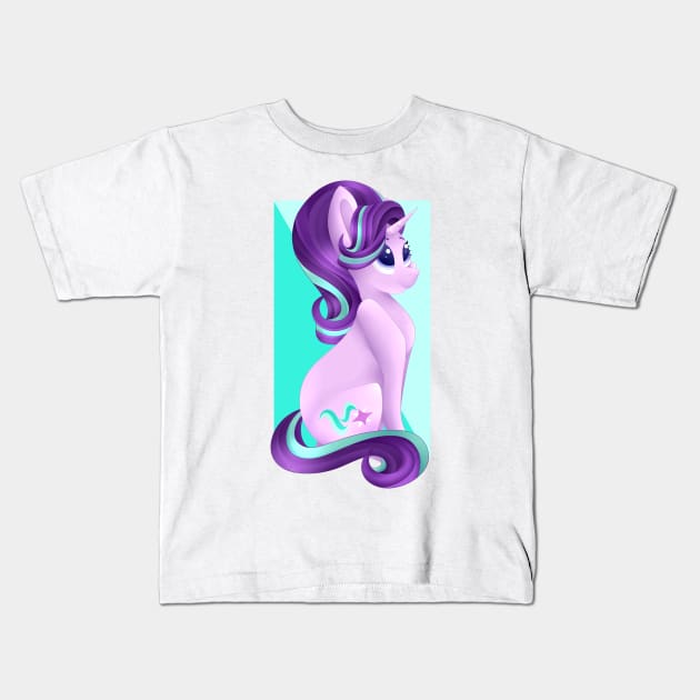 Starlight Glimmer Kids T-Shirt by beashay